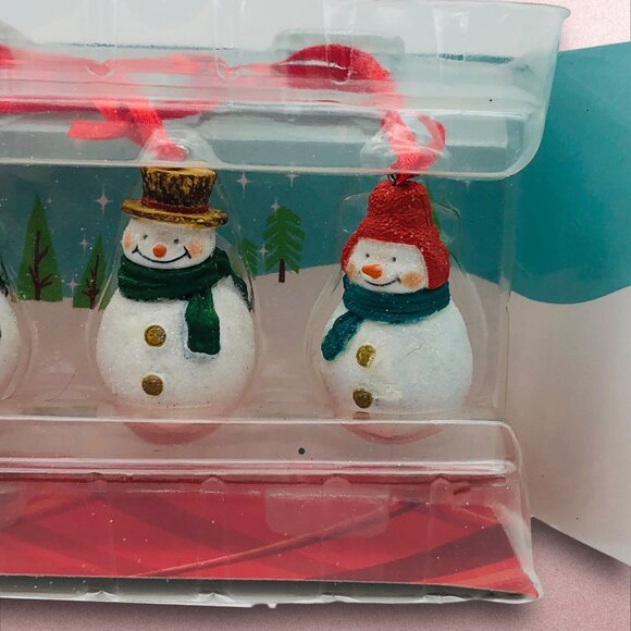 Hallmark Let It Snowmen Christmas Tree Ornament Set - Picture 5 of 8